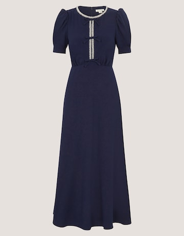 Monsoon Bonnie Puff Sleeve Midi Dress