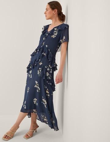 Monsoon Celeste Floral Ruffle Maxi Dress