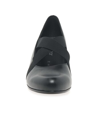 Gabor Marley Wide Fit Strap Court Shoes