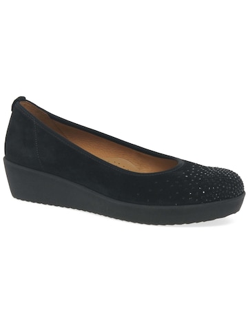 Gabor Raid Womens Wedge Heel Pumps