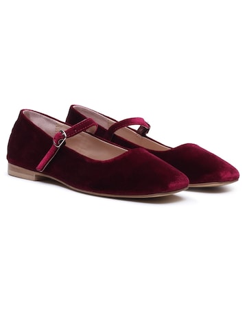 Hush Puppies Pasha Velvet Ballerina