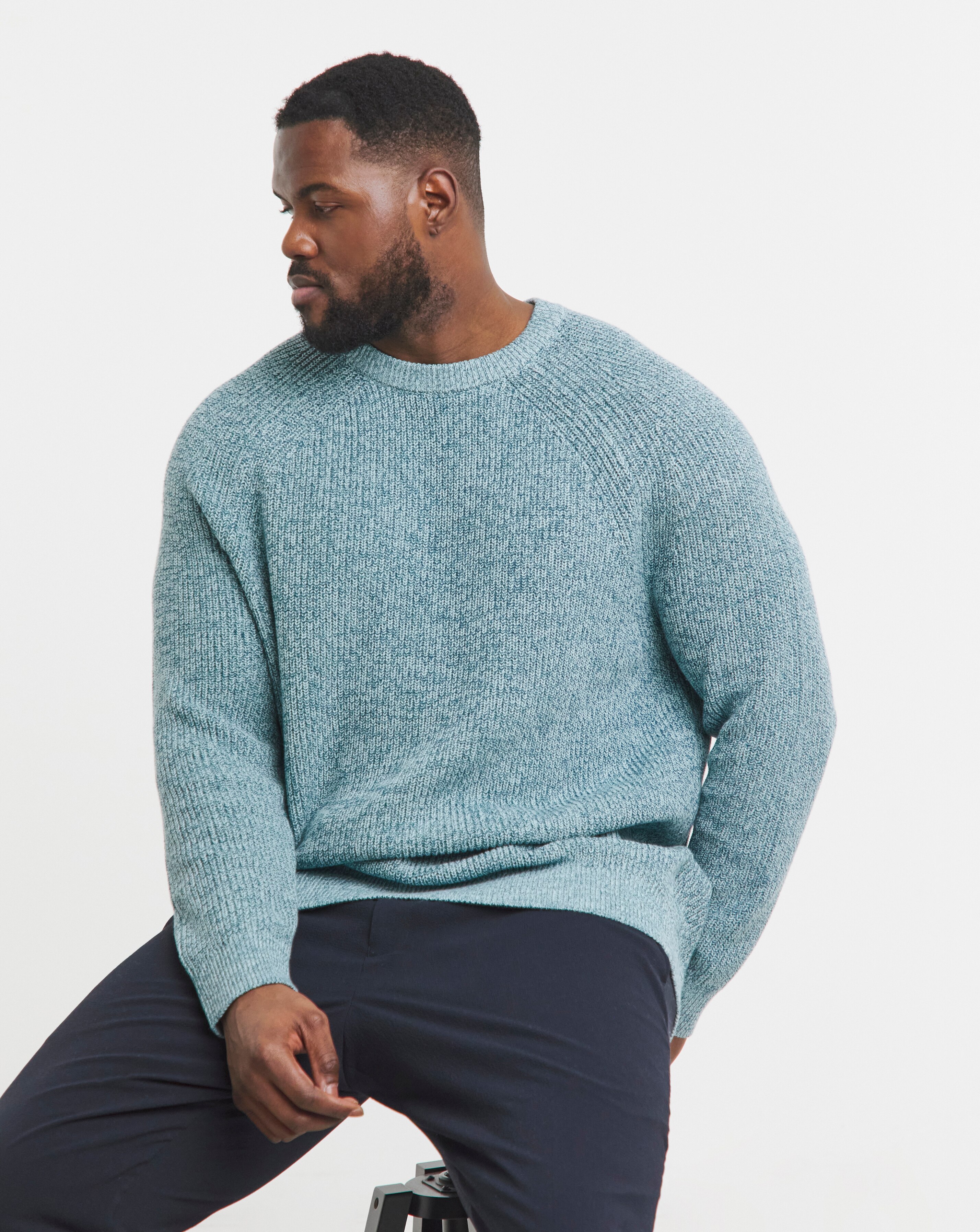 Twisted Crew Neck Jumper