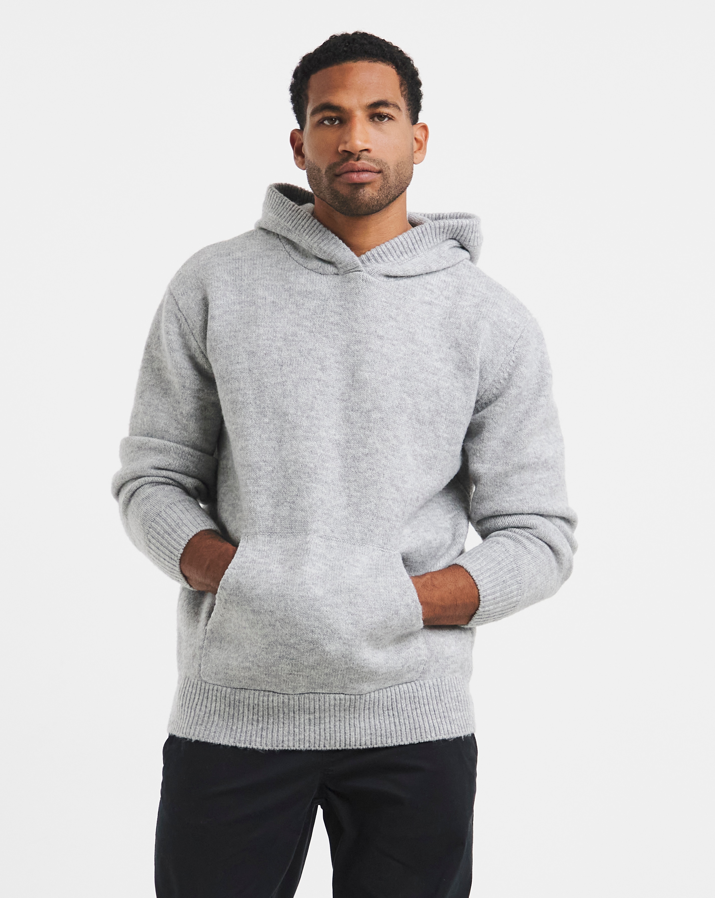 New In - Relaxed Fit Soft Touch Knitted Hoodie