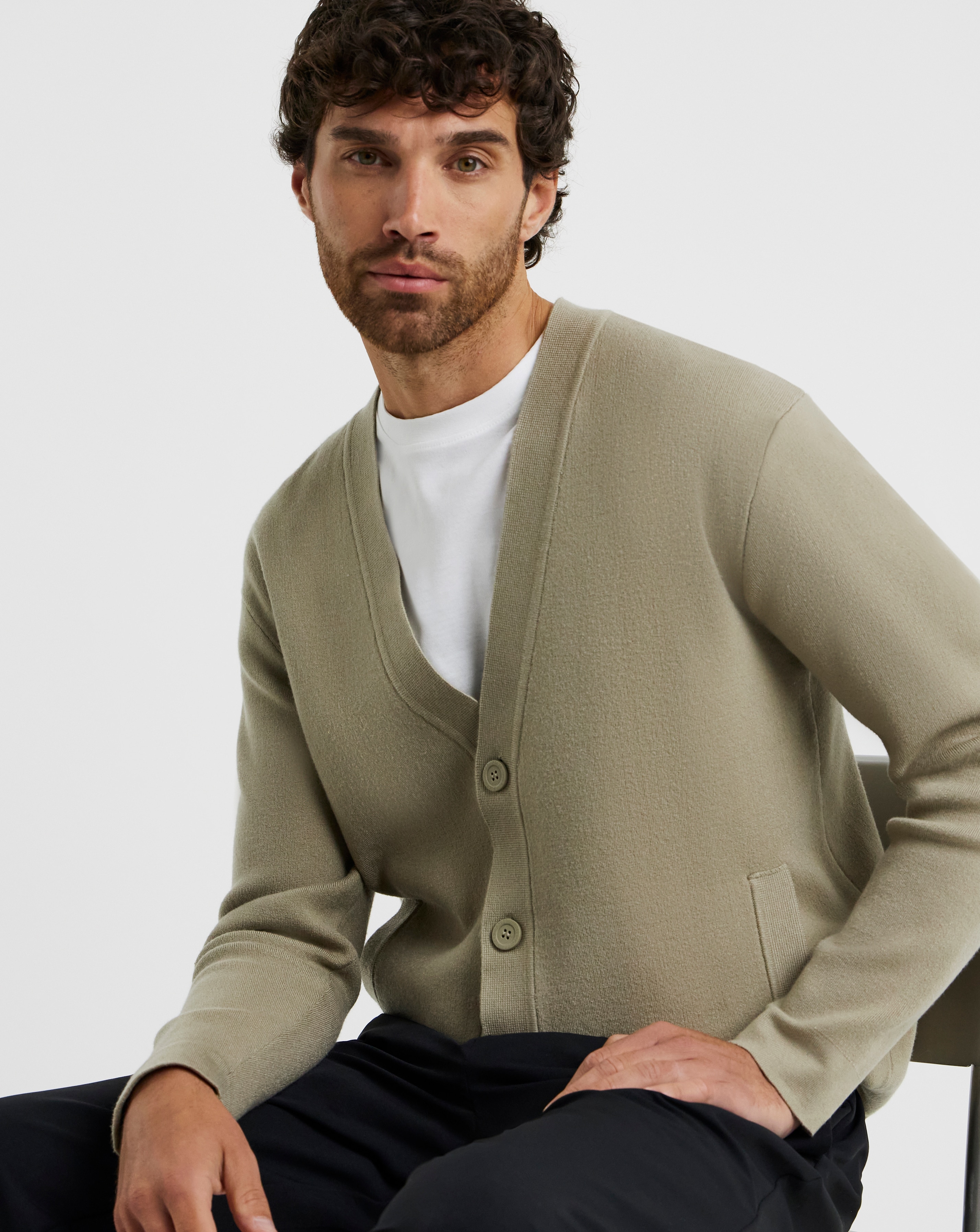 Folio Knitted Slouch Cardigan