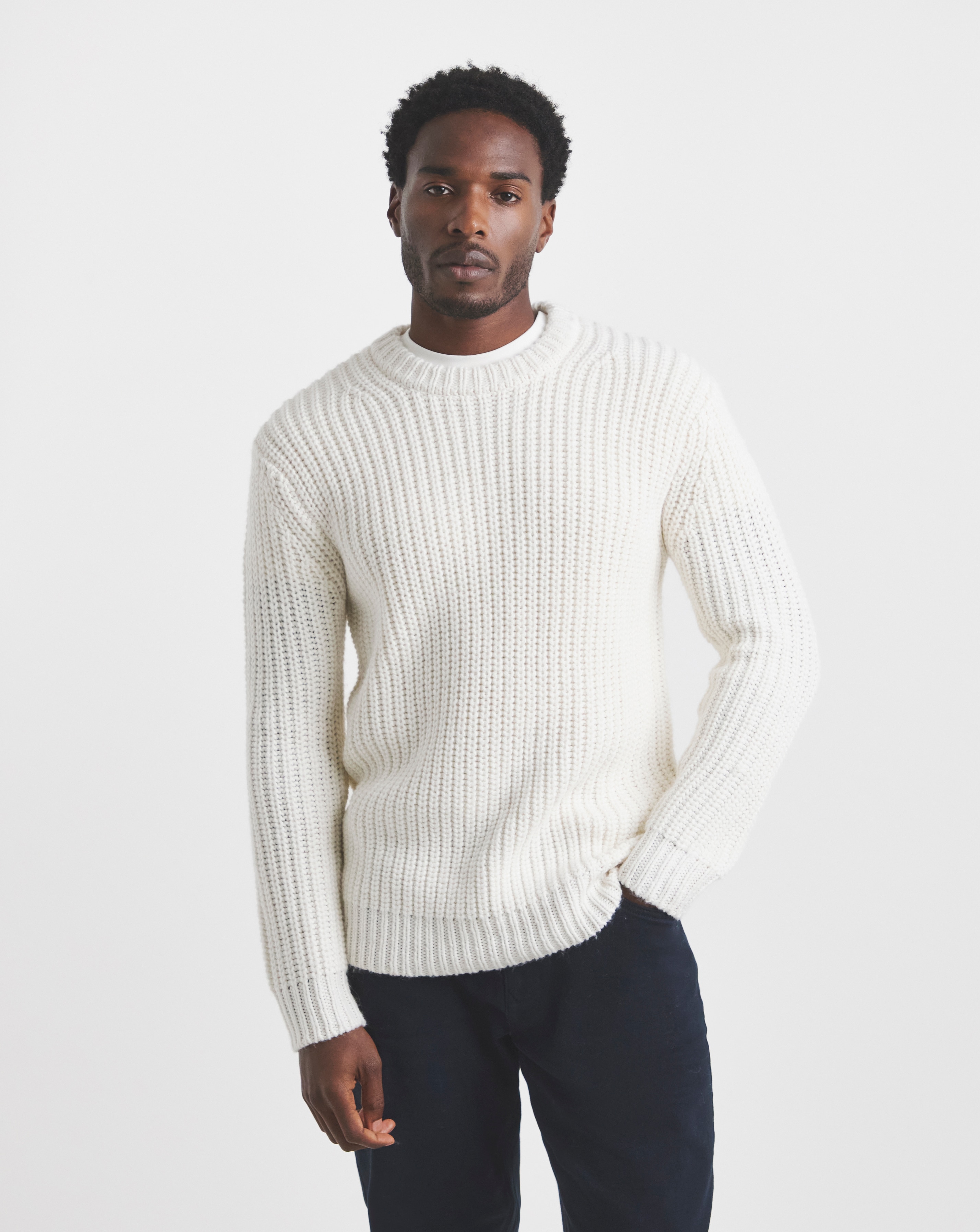 Union Raglan Knitted Crew Neck Jumper