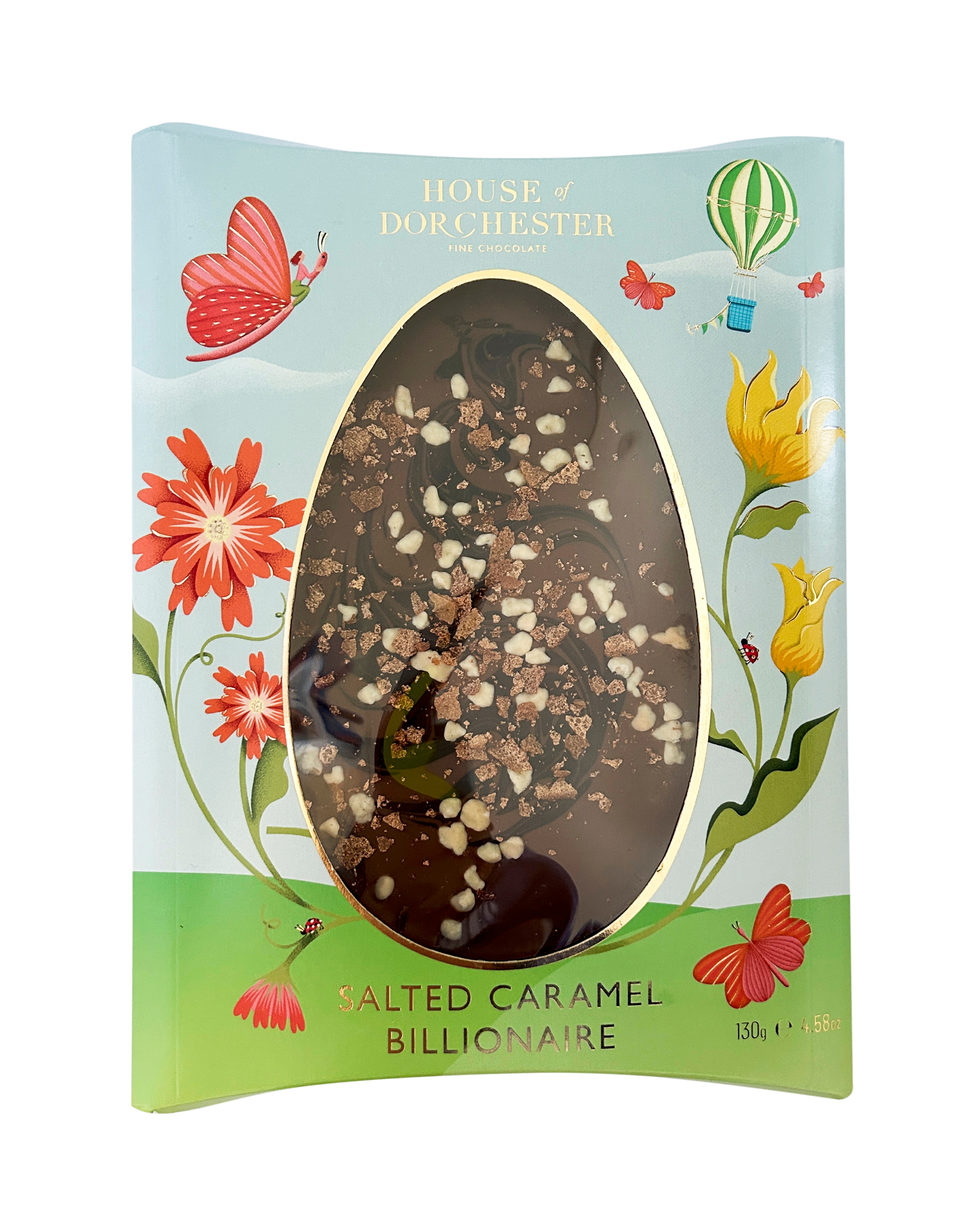 Hand Decorated Egg Slab - Salted Caramel