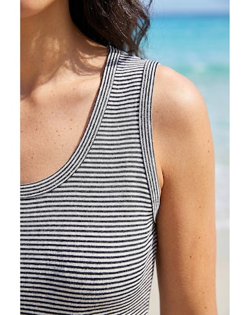 Roman Dusk Stripe Jersey Vest