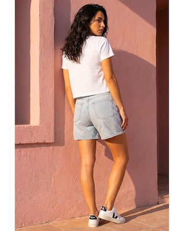 Roman Dusk Cotton Cherry Stretch T-Shirt