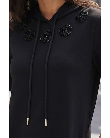 Roman Trim Detail Midi T-Shirt Dress