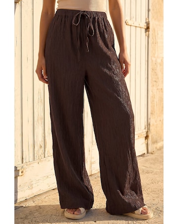 Roman Dusk Elastic Waist Trousers