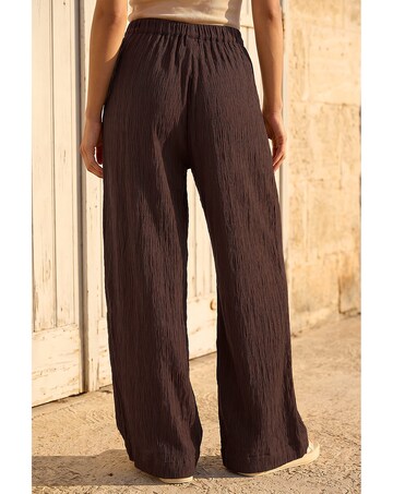 Roman Dusk Elastic Waist Trousers