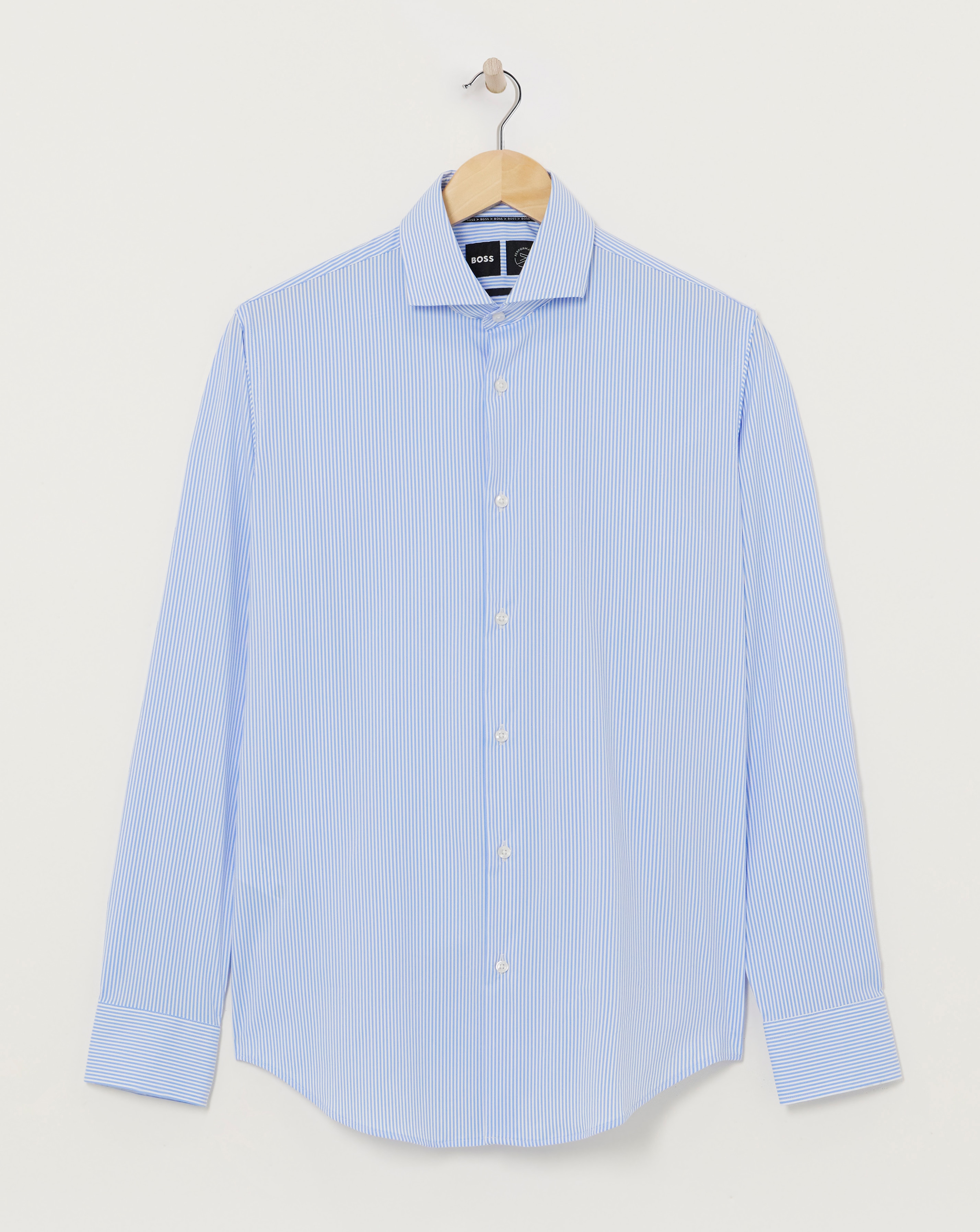 BOSS Regular Fit Stripe Formal Shirt