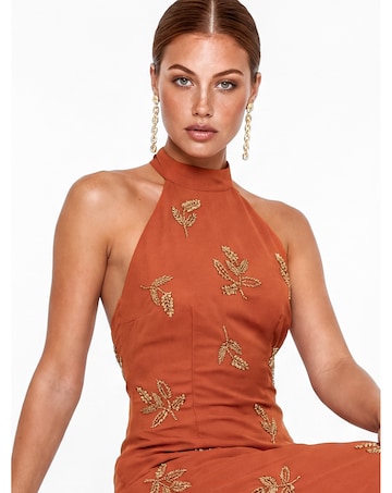 Maya Deluxe Embellished Maxi Dress