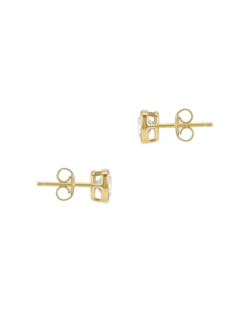 9ct Yellow Gold Lab Diamond 1Ct Earring
