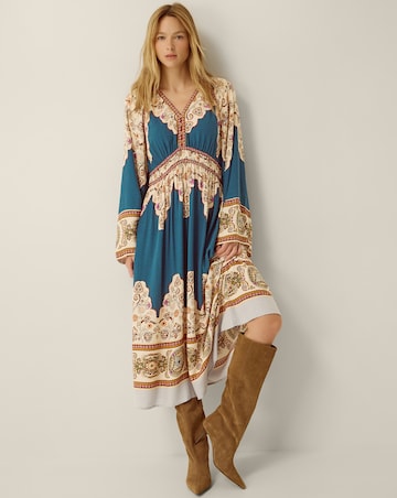 Monsoon Alexandra Floral Midi Dress