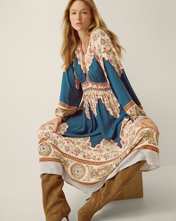 Monsoon Alexandra Floral Midi Dress