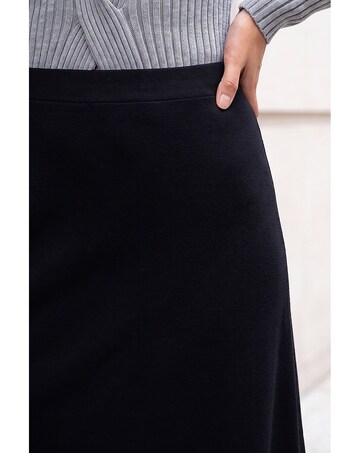 Roman A-Line Pull On Stretch Skirt