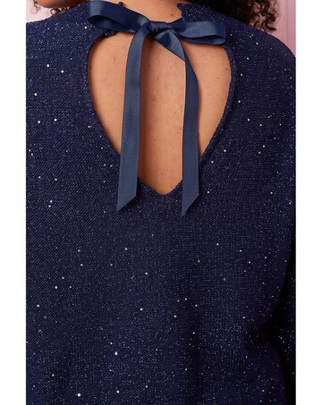 Roman Curve Hotfix Longline Knit Jumper