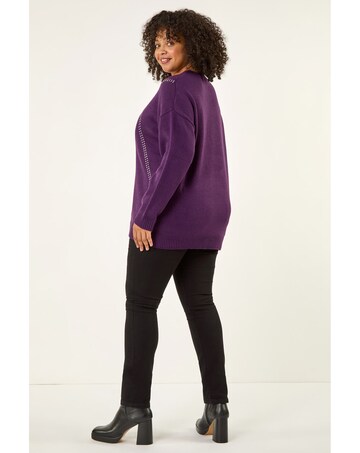 Roman Curve Hotfix Knit Jumper