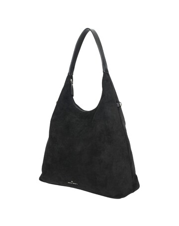 Norah Single Handle Vegan Suede Shoulder Shopper Bag