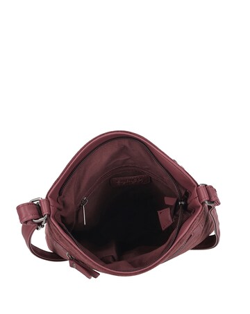 Norah Single Handle Vegan Suede Shoulder Bag