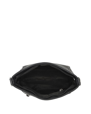 Roxy Vegan Leather Shoulder Bag with Nylon Strap