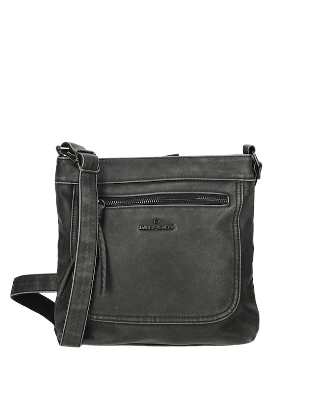 Harper Single Handle Vegan Leather Shoulder Bag
