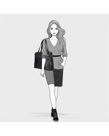 Julia Two Handle Vegan Leather Shoulderbag