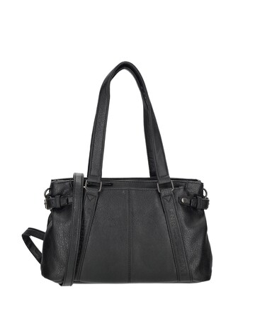 Emma Two Handle Vegan Leather Shoulderbag