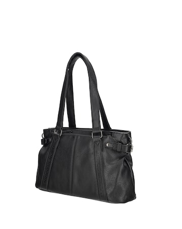 Emma Two Handle Vegan Leather Shoulderbag