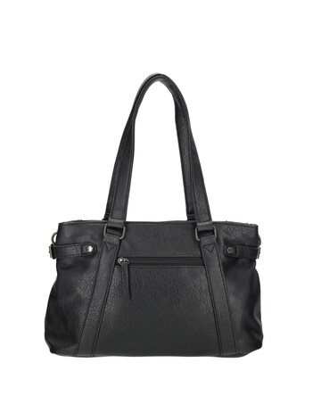 Emma Two Handle Vegan Leather Shoulderbag