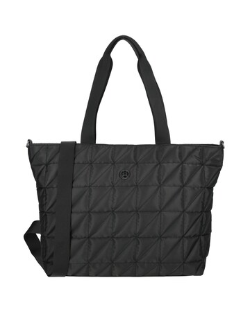 Josephine 2 Handle Quilted Nylon Shopper 17" Laptop