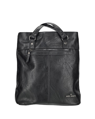 Julia Single Handle Vegan Leather Shoulder Bag/Backpack