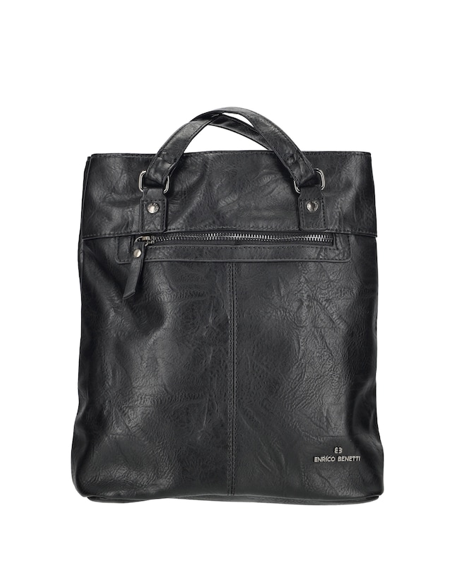 Julia Single Handle Vegan Leather Shoulder Bag/Backpack