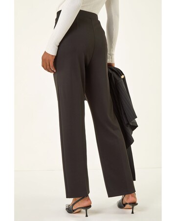 Roman Straight Leg Ponte Stretch Trouser