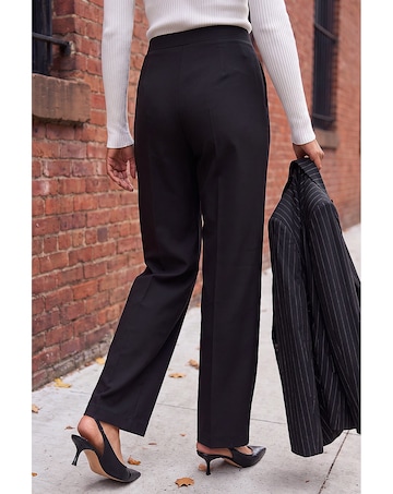 Roman Straight Leg Ponte Stretch Trouser