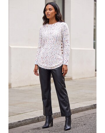 Roman Nep Curved Hem Jumper