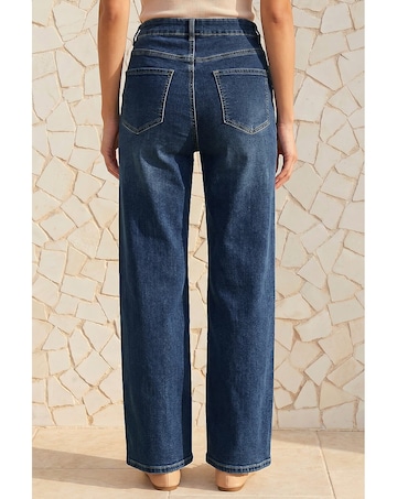 Roman Wide Leg Stretch Jean