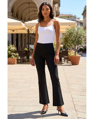 Roman Full Length Elastic Waist Trouser