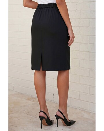 Roman A-Line Stretch Skirt