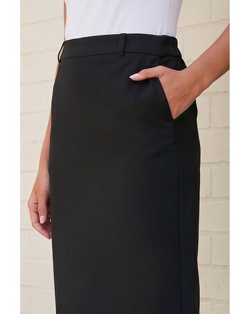 Roman A-Line Stretch Skirt