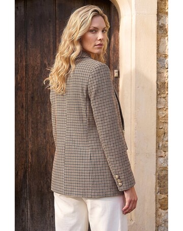 Roman Tweed Double Breasted Blazer
