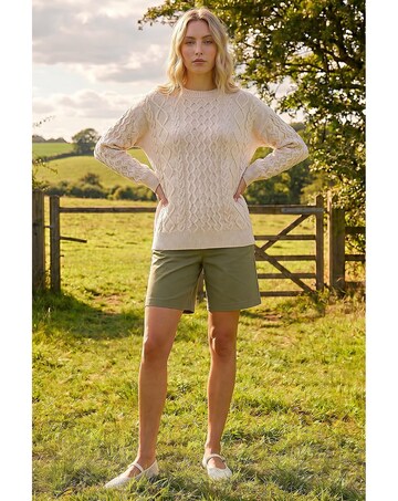 Roman Cable Knit Jumper