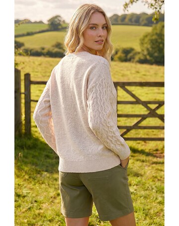 Roman Cable Knit Jumper