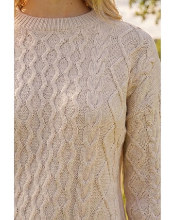 Roman Cable Knit Jumper