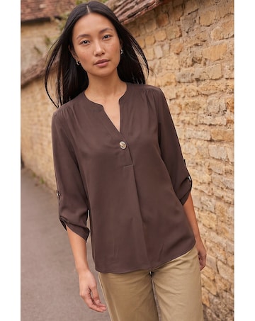 Roman Gold Button Shirt