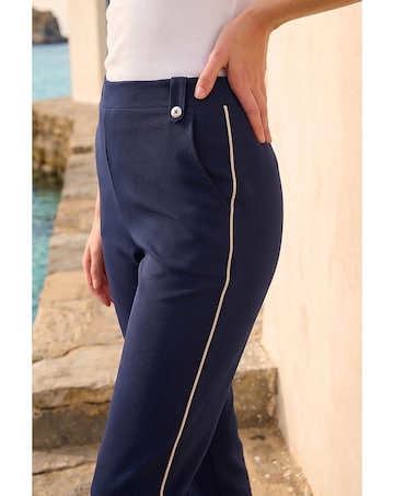 Roman Piping Bengaline Trousers