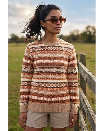 Roman Fairisle Soft Knit Jumper