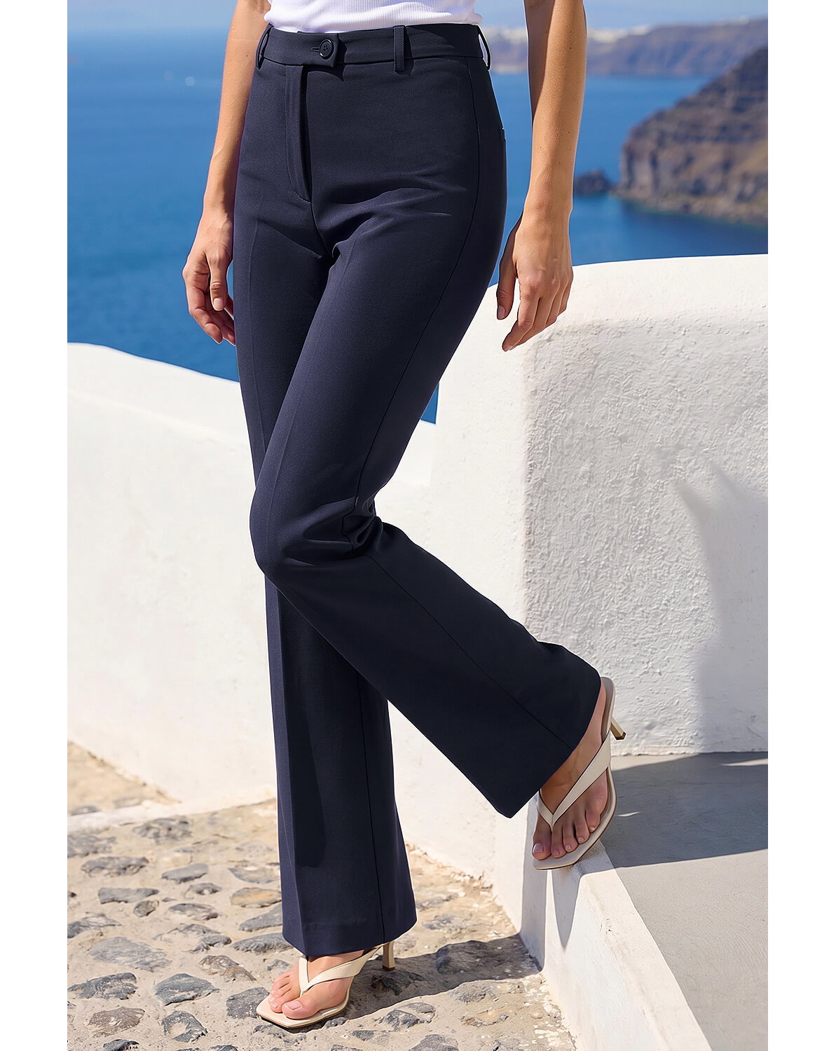 Roman Stretch Bootleg Trouser