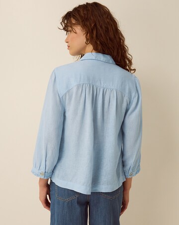 Monsoon Emily Linen Blend Shirt